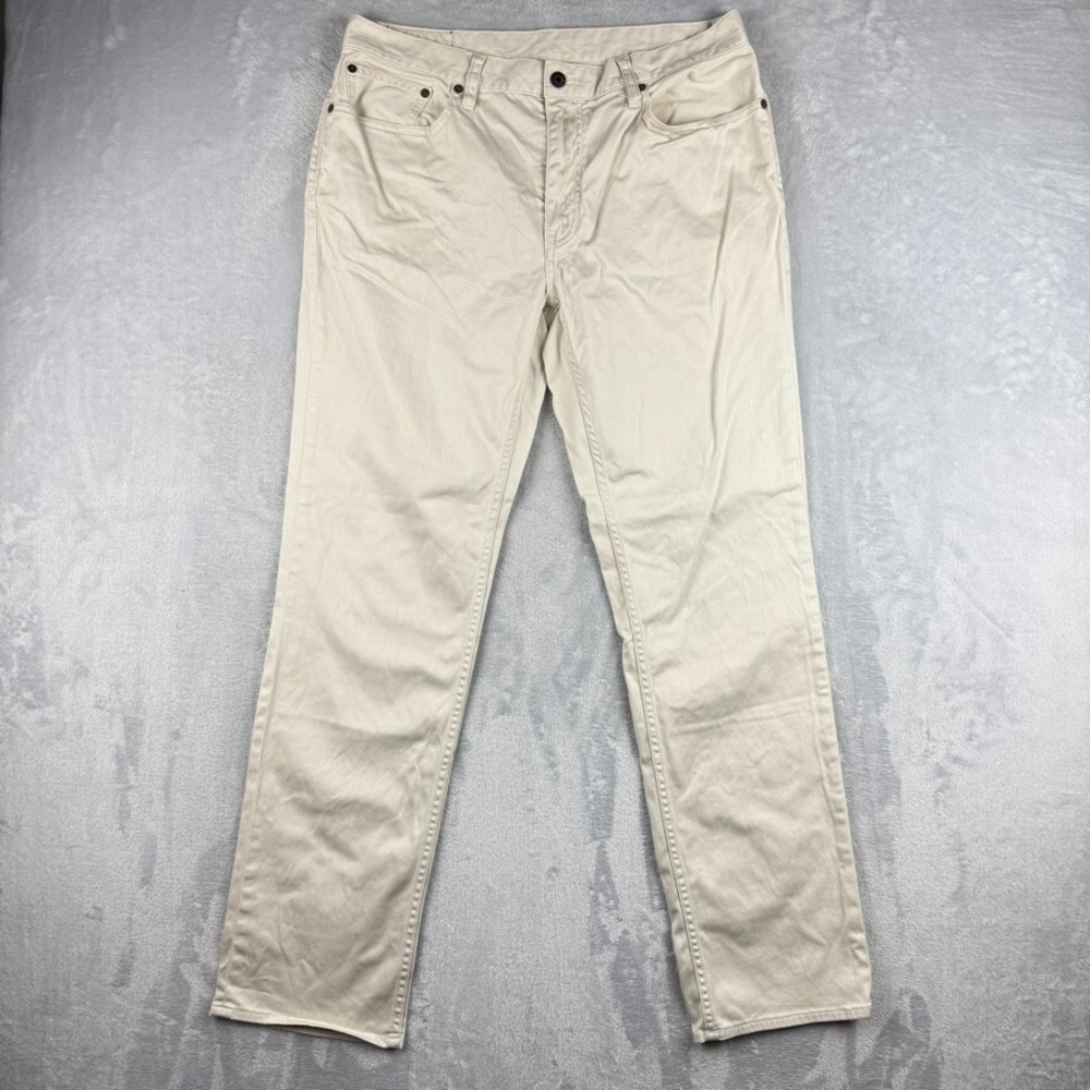 Polo Ralph Lauren Pants Mens 33x32 Twill 5 Pocket Stretch Straight Fit